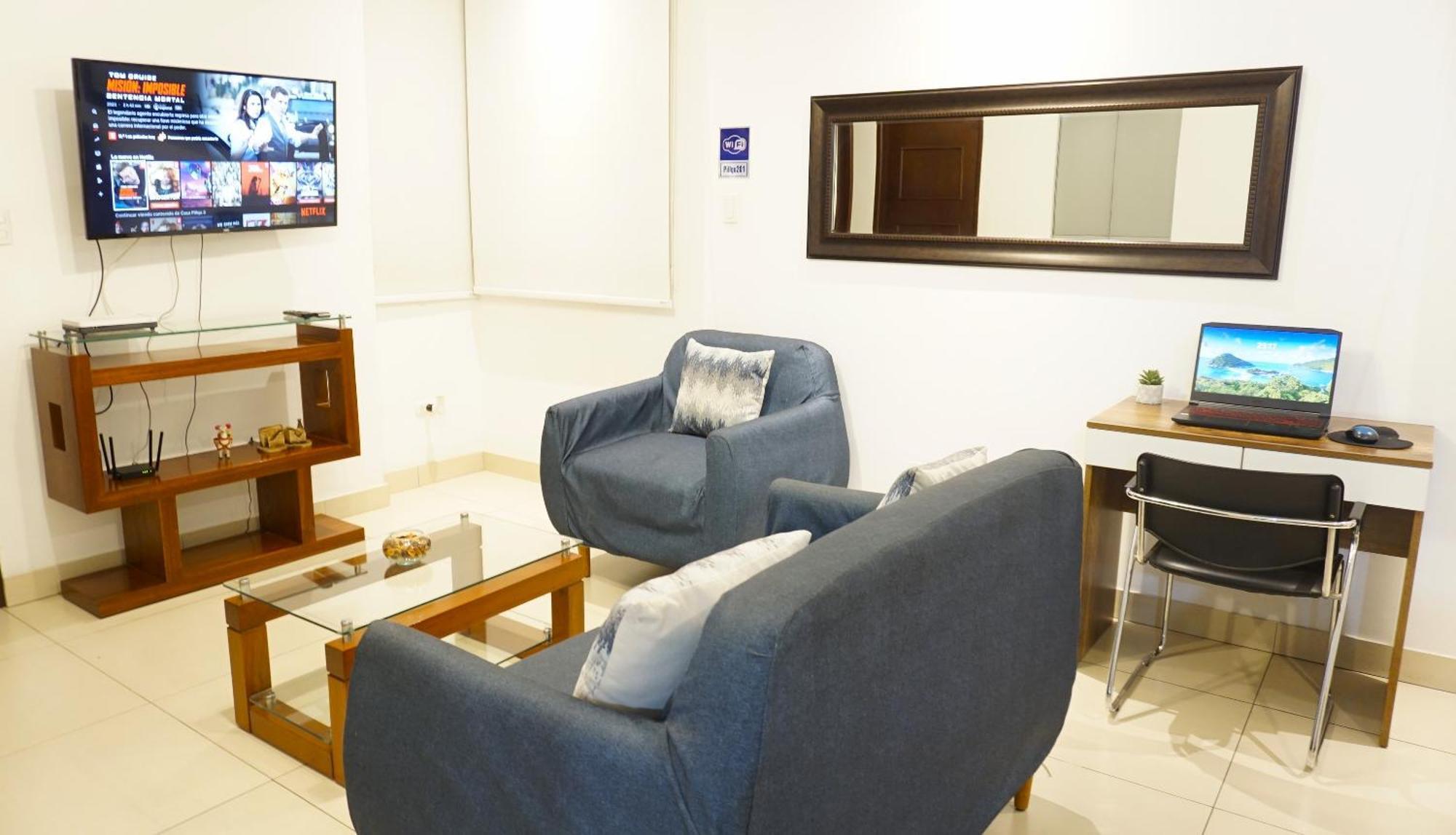 Apartamentos Lima Airport - Pillqu Peru Bagian luar foto